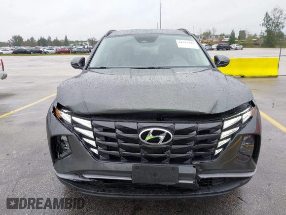 2023 Hyundai Tucson SEL with VIN 5NMJB3AE9PH216238, listed as a IAAI auction lot 41377145 with 53,775 mi miles. Bid and sale history available at carsss.com. Image 6.