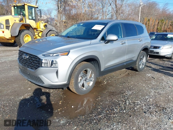 2021 Hyundai Santa Fe SE with VIN 5NMS1DAJ0MH322907, listed as a IAAI auction lot 41103803 with 58,046 mi miles. Bid and sale history available at carsss.com. Image 17.