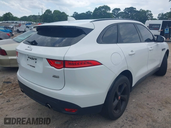 2017 Jaguar F-Pace 35t Prestige with VIN SADCK2BV6HA068843, listed as a IAAI auction lot 42514236 with 149,530 mi miles and . Bid and sale history available at DreamBid. Image 4.