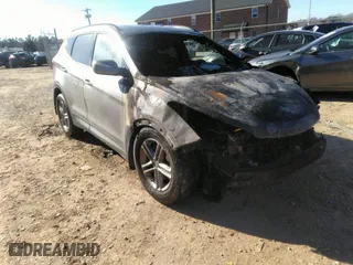 2018 Hyundai Santa Fe Sport 2.4L with VIN 5XYZU3LB7JG548261, listed as a IAAI auction lot 41142178 with 1 mi miles. Bid and sale history available at carsss.com. Image 1.