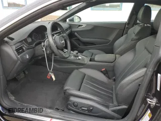 2018 Audi A5 Premium Plus with VIN WAUTNAF51JA091151, listed as a Copart auction lot 49102415 with 50,032 mi miles and Salvage Title. Bid and sale history available at DreamBid. Image 7.