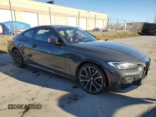 2021 BMW 4 Series M440i xDrive with VIN WBA13AR06MCF67158, listed as a Copart auction lot 79832504 with 65,772 mi miles and Clean Title. Bid and sale history available at DreamBid. Image 4.
