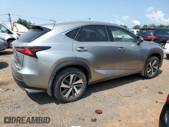 2018 Lexus NX with VIN JTJBARBZ4J2164120, listed as a Copart auction lot 67137344 with 0 mi miles and Salvage Title. Bid and sale history available at carsss.com. Image 3.