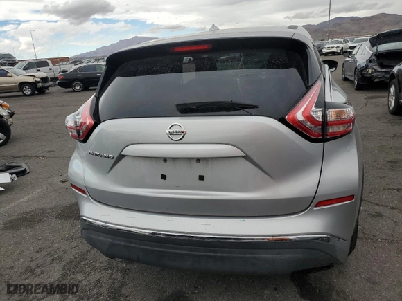 2016 Nissan Murano S with VIN 5N1AZ2MG9GN108543, listed as a Copart auction lot 48352075 with 113,567 mi miles and Salvage Title. Bid and sale history available at carsss.com. Image 6.
