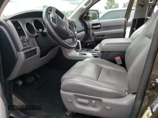 2014 Toyota Sequoia Limited with VIN 5TDJY5G15ES098519, listed as a Copart auction lot 60854144 with 0 mi miles and Salvage Title. Bid and sale history available at carsss.com. Image 7.