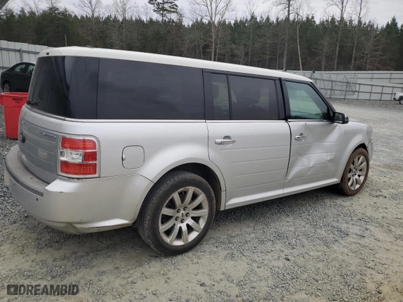 2012 Ford Flex Limited with VIN 2FMGK5DC6CBD14454, listed as a Copart auction lot 46037585 with 156,058 mi miles and Salvage Title. Bid and sale history available at carsss.com. Image 3.