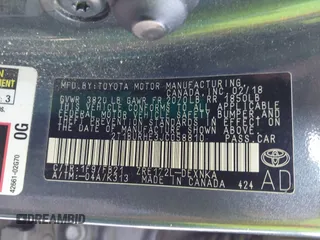2018 Toyota Corolla L z VIN 2T1BURHE3JC058810, wystawiony jako IAAI lot #42236449 z przebiegiem 126 557 mil mil oraz . Historia ofert i sprzedaży dostępna na DreamBid. Obrazek 9.
