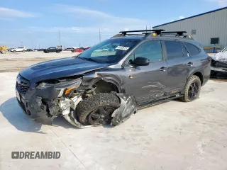 2022 Subaru Outback Wilderness with VIN 4S4BTGUDXN3139737, listed as a Copart auction lot 59183615 with 57,669 mi miles and Salvage title. Bid and sale history available at DreamBid. Image 1.