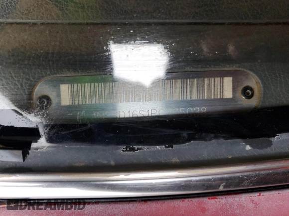 1993 Nissan Frontier z VIN 1N6SD16S1PC305038, wystawiony jako Copart lot #81405854 z przebiegiem 316 582 mil mil oraz Szkoda całkowita • Salvage title. Historia ofert i sprzedaży dostępna na DreamBid. Obrazek 12.