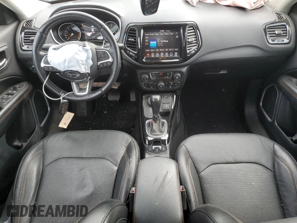 2021 Jeep Compass Limited z VIN 3C4NJDCB0MT547365, wystawiony jako Copart lot #60162625 z przebiegiem 48 180 mil mil oraz Nie do naprawy • Non repairable. Historia ofert i sprzedaży dostępna na DreamBid. Obrazek 8.
