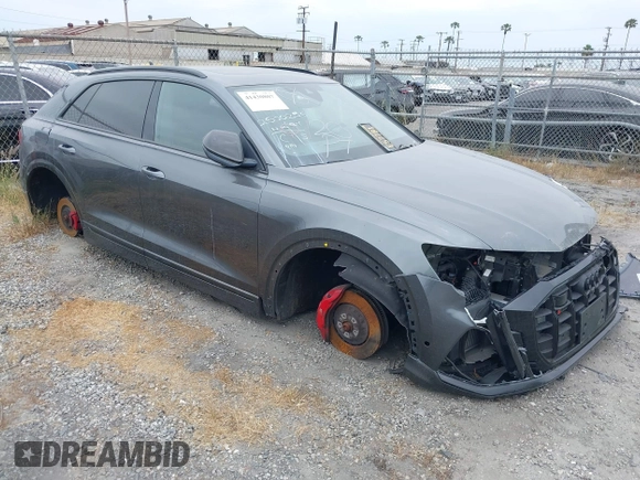 2022 Audi SQ8 Prestige z VIN WA1CWBF11ND017665, wystawiony jako IAAI lot #41430807 z przebiegiem 30 619 mil mil oraz . Historia ofert i sprzedaży dostępna na DreamBid. Obrazek 1.
