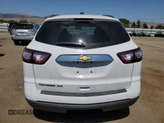 2017 Chevrolet Traverse LS with VIN 1GNKVFKD1HJ160642, listed as a Copart auction lot 60260245 with 109,022 mi miles and Salvage title. Bid and sale history available at DreamBid. Image 6.