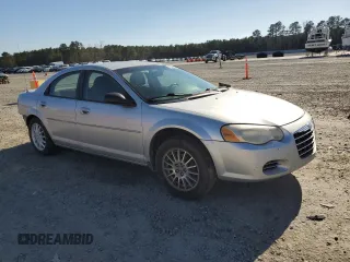 2005 Chrysler Sebring with VIN 1C3EL46X95N598855, listed as a Copart auction lot 43482905 with 210,250 mi miles and Salvage title. Bid and sale history available at DreamBid. Image 4.