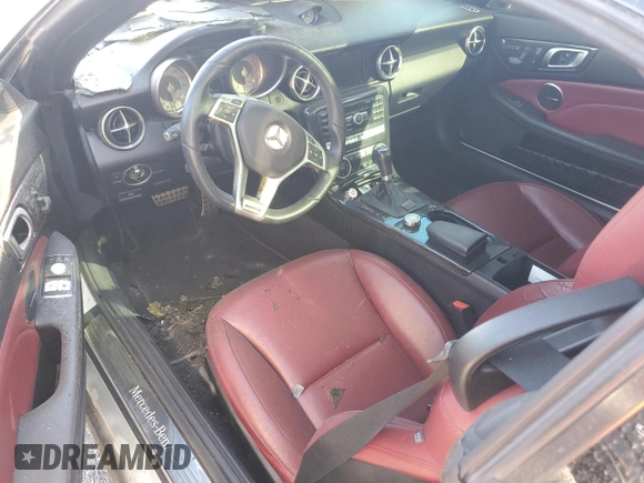 2016 Mercedes-Benz SLK 350 with VIN WDDPK5HA3GF125431, listed as a Copart auction lot 48380365 with Not provided miles and Salvage title. Bid and sale history available at DreamBid. Image 8.