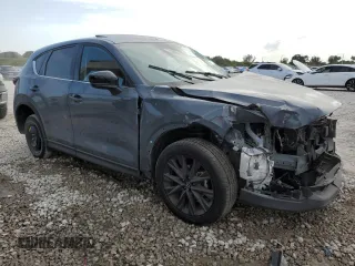 2023 Mazda CX-5 S Preferred with VIN JM3KFBCM6P0188459, listed as a Copart auction lot 50332195 with 53,542 mi miles and Non Repairable. Bid and sale history available at carsss.com. Image 4.