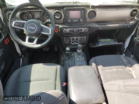 2020 Jeep Gladiator Sport S z VIN 1C6HJTAG1LL147810, wystawiony jako Copart lot #58801765 z przebiegiem 48 103 mil mil oraz Nie do naprawy • Non repairable. Historia ofert i sprzedaży dostępna na DreamBid. Obrazek 8.