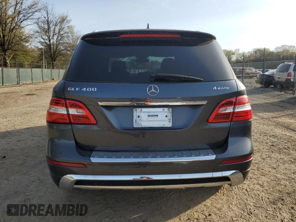 2015 Mercedes-Benz M 400 with VIN 4JGDA5GB9FA533725, listed as a Copart auction lot 53634095 with 216,712 mi miles and Clean Title. Bid and sale history available at DreamBid. Image 6.
