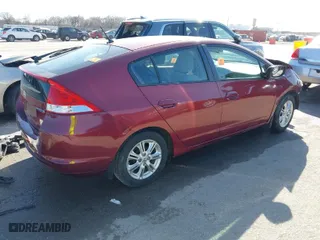 2010 Honda Insight EX with VIN JHMZE2H7XAS039589, listed as a IAAI auction lot 41769289 with 1 mi miles. Bid and sale history available at carsss.com. Image 4.