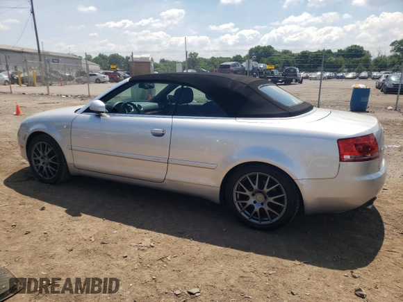 2007 Audi A4 2.0T z VIN WAUDF48H07K028927, wystawiony jako Copart lot #86995154 z przebiegiem 88 215 mil mil oraz Szkoda całkowita • Salvage title. Historia ofert i sprzedaży dostępna na DreamBid. Obrazek 2.