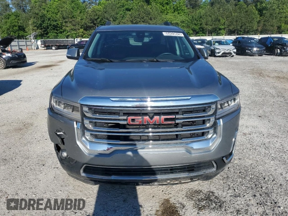 2023 GMC Acadia SLT with VIN 1GKKNML47PZ223663, listed as a Copart auction lot 55423825 with 57,610 mi miles and Clean Title. Bid and sale history available at DreamBid. Image 5.
