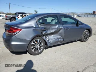 2013 Honda Civic EX with VIN 19XFB2F8XDE268824, listed as a Copart auction lot 52260635 with 141,214 mi miles and Salvage Title. Bid and sale history available at DreamBid. Image 3.