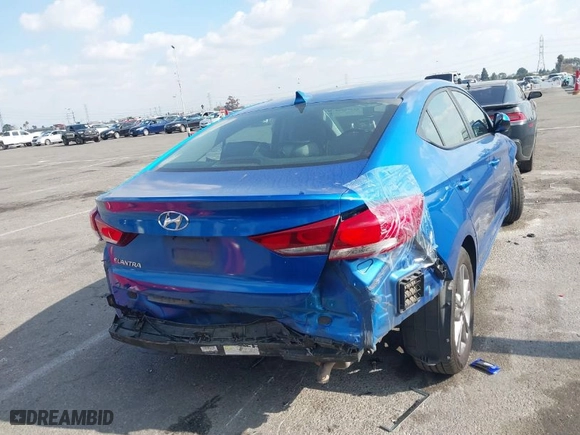 2017 Hyundai Elantra Limited with VIN 5NPD84LF7HH006619, listed as a IAAI auction lot 41393895 with 122,840 mi miles. Bid and sale history available at carsss.com. Image 16.