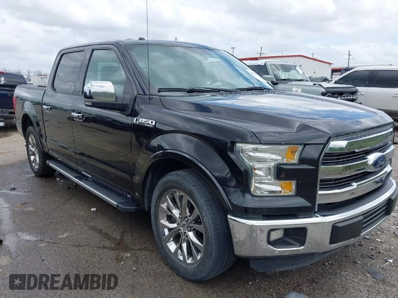 2015 Ford F-150 XL with VIN 1FTEW1CF3FKD74609, listed as a IAAI auction lot 41966627 with 145,839 mi miles. Bid and sale history available at carsss.com. Image 1.