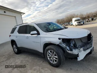 2020 Chevrolet Traverse LT Cloth with VIN 1GNEVMKW3LJ152232, listed as a Copart auction lot 42536015 with 97,485 mi miles and Clean Title. Bid and sale history available at carsss.com. Image 4.