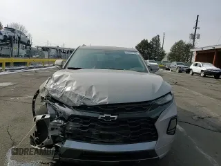 2021 Chevrolet Blazer Premier with VIN 3GNKBLRS1MS557160, listed as a Copart auction lot 45052785 with 34,145 mi miles and Salvage title. Bid and sale history available at DreamBid. Image 12.