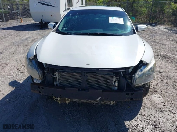 2013 Nissan Maxima 3.5 S with VIN 1N4AA5APXDC838864, listed as a IAAI auction lot 41884167 with 167,328 mi miles. Bid and sale history available at carsss.com. Image 6.