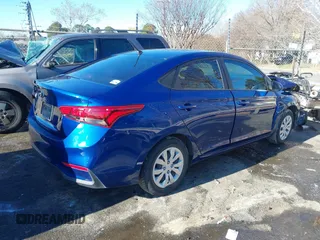 2022 Hyundai Accent SE with VIN 3KPC24A61NE165247, listed as a IAAI auction lot 41276249 with 35,881 mi miles. Bid and sale history available at carsss.com. Image 4.