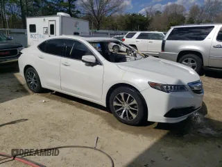 2016 Acura TLX with VIN 19UUB1F30GA014490, listed as a Copart auction lot 41415174 with 0 mi miles. Bid and sale history available at carsss.com. Image 4.