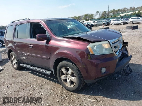 2011 Honda Pilot EX-L with VIN 5FNYF4H58BB060797, listed as a IAAI auction lot 42027084 with 175,466 mi miles. Bid and sale history available at carsss.com. Image 1.