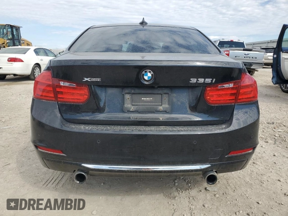 2015 BMW 3 Series 335i xDrive with VIN WBA3B9C51FP459327, listed as a Copart auction lot 50722795 with 58,275 mi miles and Salvage title. Bid and sale history available at DreamBid. Image 6.