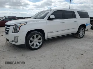 2019 Cadillac Escalade ESV Premium Luxury z VIN 1GYS3JKJXKR383143, wystawiony jako Copart lot #53319305 z przebiegiem 58 859 mil mil oraz Nie do naprawy • Non repairable. Historia ofert i sprzedaży dostępna na DreamBid. Obrazek 1.