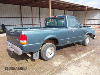 1996 Ford Ranger XL with VIN 1FTCR10A3TUB91783, listed as a IAAI auction lot 41441925 with 154,342 mi miles. Bid and sale history available at carsss.com. Image 4.