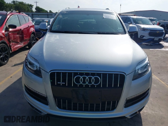 2014 Audi Q7 Premium Plus with VIN WA1LGAFE8ED007158, listed as a IAAI auction lot 42212664 with 120,934 mi miles and . Bid and sale history available at DreamBid. Image 12.