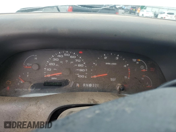 2004 Ford Super Duty F-250 XL with VIN 1FTNX21P04ED89661, listed as a Copart auction lot 45214445 with 314,538 mi miles and Salvage Title. Bid and sale history available at carsss.com. Image 9.