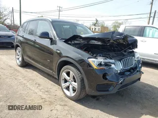 2017 BMW X3 xDrive35i z VIN 5UXWX7C53H0S19938, wystawiony jako IAAI lot #42144478 z przebiegiem 135 793 mil mil oraz . Historia ofert i sprzedaży dostępna na DreamBid. Obrazek 1.