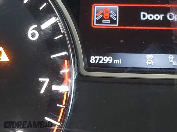 2018 Nissan Pathfinder SL with VIN 5N1DR2MNXJC661765, listed as a IAAI auction lot 42081533 with 87,299 mi miles. Bid and sale history available at carsss.com. Image 15.