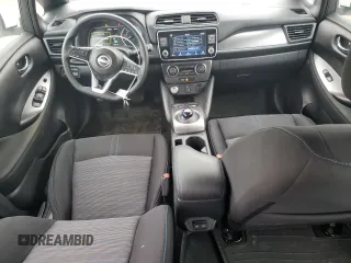 2023 Nissan LEAF S with VIN 1N4AZ1BV7PC556149, listed as a Copart auction lot 54607865 with 5,327 mi miles and Salvage Title. Bid and sale history available at DreamBid. Image 8.