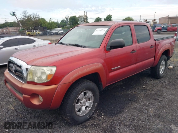 2005 Toyota Tacoma with VIN 5TELU42N95Z053076, listed as a IAAI auction lot 42748710 with 137,665 mi miles and . Bid and sale history available at DreamBid. Image 17.
