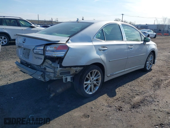 2010 Lexus HS 250h with VIN JTHBB1BA3A2016406, listed as a IAAI auction lot 41904811 with 175,120 mi miles and . Bid and sale history available at DreamBid. Image 4.