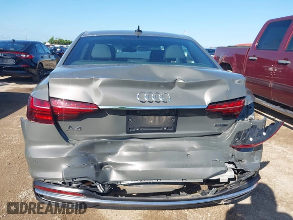 2023 Audi A4 S line Premium Plus z VIN WAUEAAF41PN003020, wystawiony jako IAAI lot #42369885 z przebiegiem 55 960 mil mil oraz . Historia ofert i sprzedaży dostępna na DreamBid. Obrazek 15.