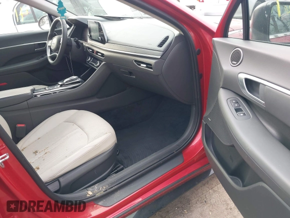 2020 Hyundai Sonata SEL z VIN 5NPEF4JAXLH001201, wystawiony jako IAAI lot #41984667 z przebiegiem 49 012 mil mil oraz . Historia ofert i sprzedaży dostępna na DreamBid. Obrazek 5.