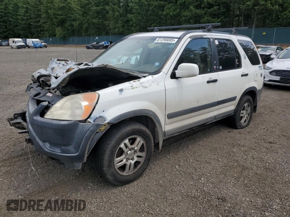 2002 Honda CR-V EX with VIN JHLRD78832C042021, listed as a Copart auction lot 61295085 with 226,126 mi miles and Clean title. Bid and sale history available at DreamBid. Image 1.