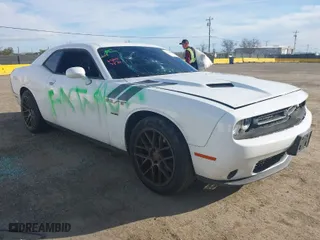 2015 Dodge Challenger R/T with VIN 2C3CDZAT3FH733392, listed as a IAAI auction lot 41633070 with 145,074 mi miles. Bid and sale history available at carsss.com. Image 1.