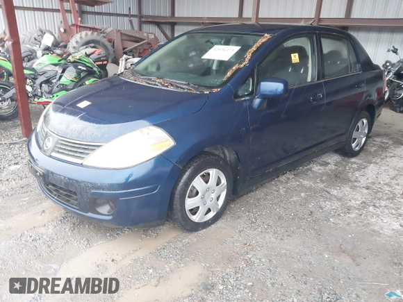 2008 Nissan Versa 1.8 S with VIN 3N1BC11E78L366832, listed as a IAAI auction lot 42026373 with 207,025 mi miles. Bid and sale history available at carsss.com. Image 2.