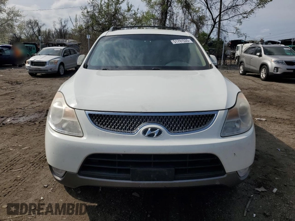 2011 Hyundai Veracruz GLS with VIN KM8NUDCC0BU162595, listed as a Copart auction lot 51791535 with 246,803 mi miles and Salvage Title. Bid and sale history available at DreamBid. Image 5.