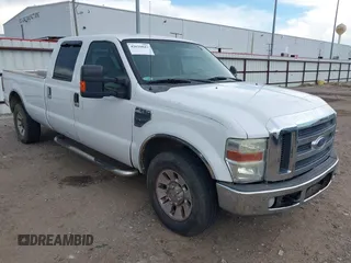 2008 Ford F-250 XL with VIN 1FTSW20508EA98623, listed as a IAAI auction lot 42626043 with 108,989 mi miles and . Bid and sale history available at DreamBid. Image 1.